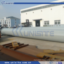 (high quality) welded steel pipe with or without flanges